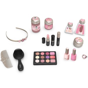 Salon de infrumusetare Smoby My Beauty Dressing Table roz cu 15 accesorii - Img 3