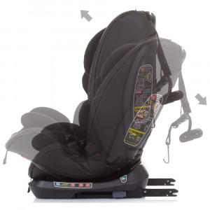 Scaun auto Chipolino Techno 0-36 kg ebony cu sistem Isofix - Img 5
