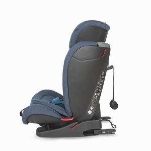 Scaun auto cu Isofix grupa 9-36 kg Elara Navy Blue - Img 7