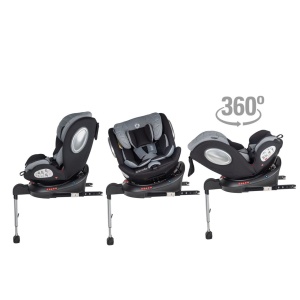 Scaun auto rotativ 0-36 kg Coccolle Vigo Diamond Black - Img 2