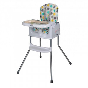 Scaun de luat masa multifunctional Coccolle Ziti Beige Dots - Img 1