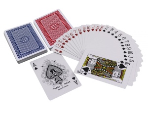 Set 2 Pachete Carti Royal Canasta Poker Din Plastic - Img 3