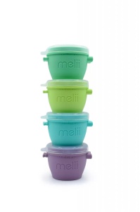 Set 4 Recipiente Silicon Snap&Go, Melii, 118 Ml - Img 4