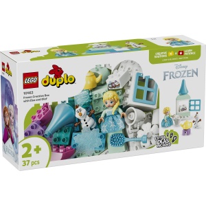Set Jucarii LEGO DUPLO® - Cutie creativă cu Elsa și Olaf din Regatul de gheață (10462) - Img 2
