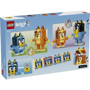 Set LEGO Bluey - Familia lui Blue din cărămizi (11217) - Img 3