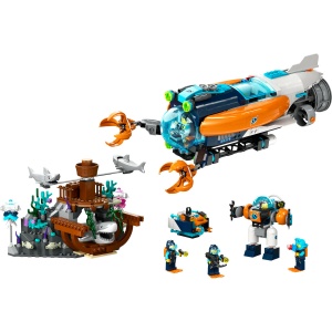 Set LEGO City - Submarin de explorari (60379) - Img 6
