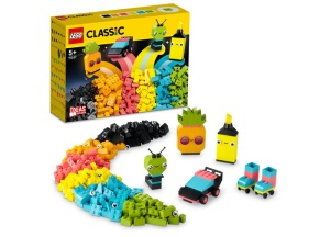 Set LEGO Classic - Distractie creativa in culori neon (11027)