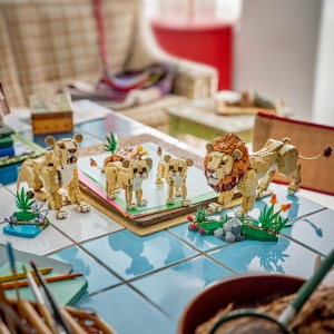 Set LEGO Creator - Animale sălbatice: Leu maiestuos (31386) - Img 6