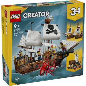 Set LEGO Creator - Corabie de pirați emblematică (31387) - Img 2