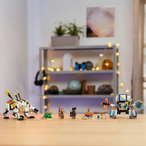Set LEGO Creator Expert - Aloy si Varl vs. Shell-Walker si Sawtooth (77037) - Img 5