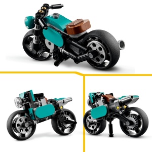 Set LEGO Creator - Motocicleta vintage (31135) - Img 7