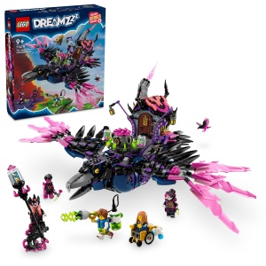 Set LEGO DREAMZzz - Corbul de la miezul noptii al vrajitoarei din Never (71478) - Img 1