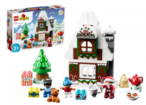 Set LEGO DUPLO - Casuta din turta dulce a lui Mos Craciun (10976) - Img 1