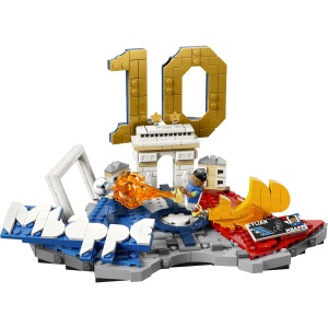 Set LEGO Editions - Kylian Mbappé – Momente importante din fotbal (43013) - Img 4