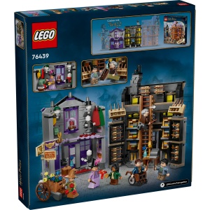 Set LEGO Harry Potter - Ollivander si magazinul de haine al lui Madam Malkin (76439) - Img 3