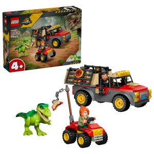Set LEGO Jurassic World - Camionetă de transport pentru un tânăr T. rex (77978)