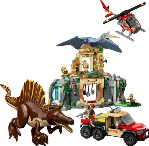 Set LEGO Jurassic World - Misiune aeriana cu Spinosaurus si Quetzalcoatlus (76976) - Img 4