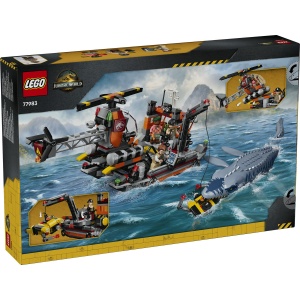 Set LEGO Jurassic World - Un Mosasaurus atacă o barcă (77983) - Img 3