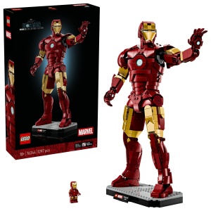 Set LEGO Marvel Super Heroes - Ediţia de colecţie Iron Man Mark 3 (76344)