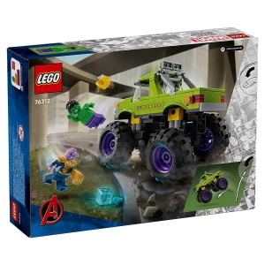 Set LEGO Marvel Super Heroes - Hulk în vehicul de teren contra lui Thanos (76312) - Img 3