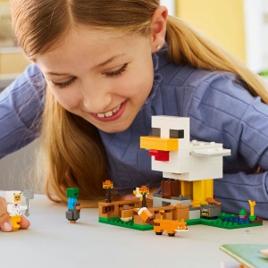 Set LEGO Minecraft - Fermă de pui (21585) - Img 4