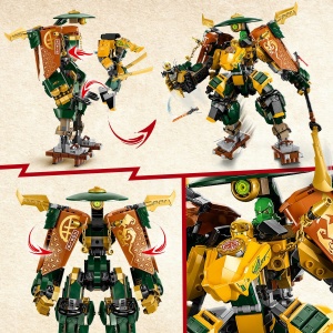 Set LEGO Ninjago - Robotii lui Lloyd si Arin (71794) - Img 7