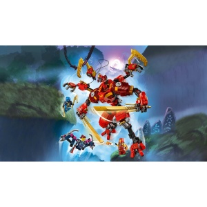 Set LEGO Ninjago - Robotul Ninja catarator al lui Kai (71812) - Img 7