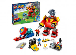 Set LEGO Sonic the Hedgehog - Sonic vs. Robotul Death Egg al Dr. Eggman (76993) - Img 1