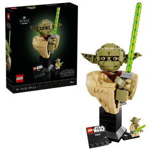 Set LEGO Star Wars - Bustul lui Yoda (75438)
