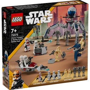 Set LEGO Star Wars - Pachet de lupta: Clone Trooper si droid de lupta (75372) - Img 2