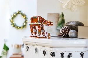Set LEGO Star Wars - Vehicul de lupta AT-AT cu aspect de turta dulce (40806) - Img 4