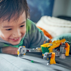 Set LEGO Super Heroes - Nava lui Baby Rocket (76254) - Img 8