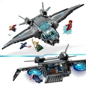 Set LEGO Super Heroes - Quinjetul Avengers (76248) - Img 7
