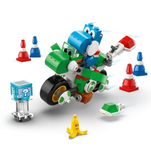 Set LEGO Super Mario - Mario Kart™ – Yoshi Bike (72031) - Img 3
