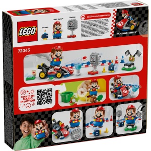 Set LEGO Super Mario - Mario Kart – LEGO Mario interactiv si Standard Kart (72043) - Img 3