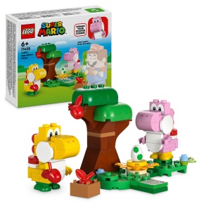 Set LEGO Super Mario - Set de extindere: Padurea lui Yoshi (71428) - Img 1