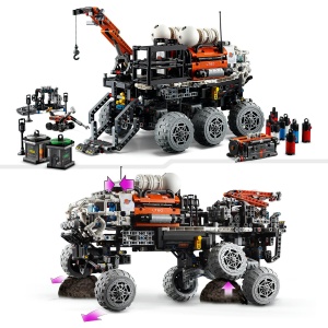 Set LEGO Technic - Rover de explorare pe Marte cu echipaj (42180) - Img 7