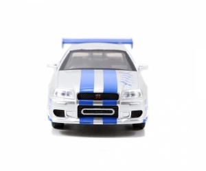 Set Masinute Metalice Fast & Furious Brian'S Nissan Skyline Gt-R(Bnr34) Scara 1 La 32 - Img 3