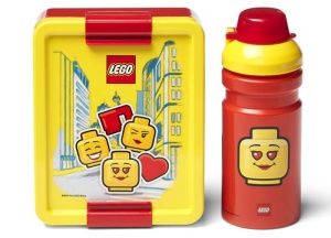 Set pentru pranz LEGO Iconic rosu-galben - Img 3