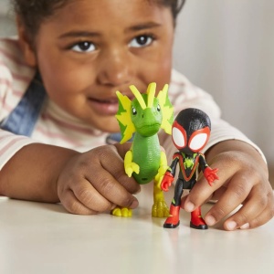 Spidey Si Prietenii Marvel Dino Webs Miles Spin Morales Si Marvel'S Electrosaurus - Img 4