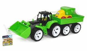 Tractor Bams Fata Zambitoare Negru Verde