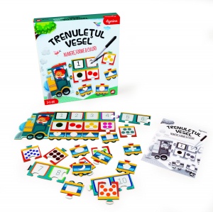 Trenuletul Vesel Numere Forme Culori - Img 3
