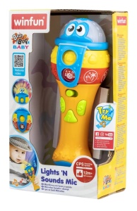 Winfun Microfon Cu Sunete Si Lumini - Img 2