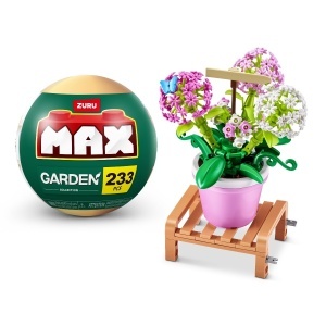 Zuru Max - Set de constructie, Flori de gradina in ghiveci, diverse modele - Img 5