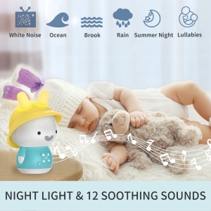 Alilo Baby Bunny - Iepuraș Interactiv cu Povești și Cântece in limba Romana, Culoare Roz - Img 6