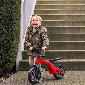 Balance bike Qplay Tech Rosu - Img 6