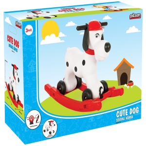 Balansoar pentru copii Pilsan Cute Dog white - Img 3