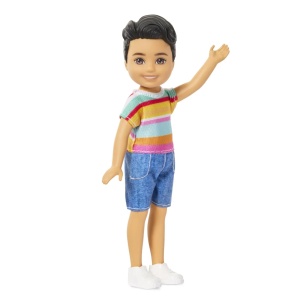 Barbie Papusa Chelsea Baiat Brunet Cu Ochi Caprui - Img 6