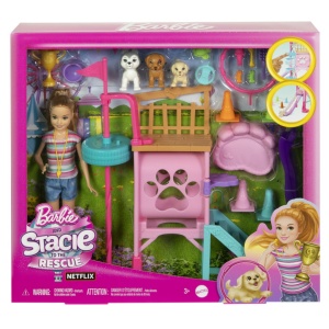 Barbie Si Stacie Papusa Stacie Dresoare De Catei - Img 2