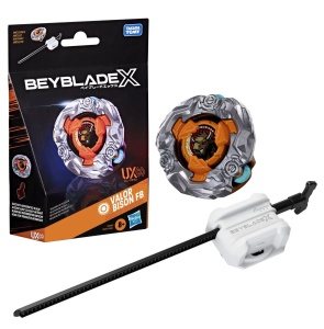 Beyblade X Set Lansator Si Roata Valor Bison Fb - Img 5